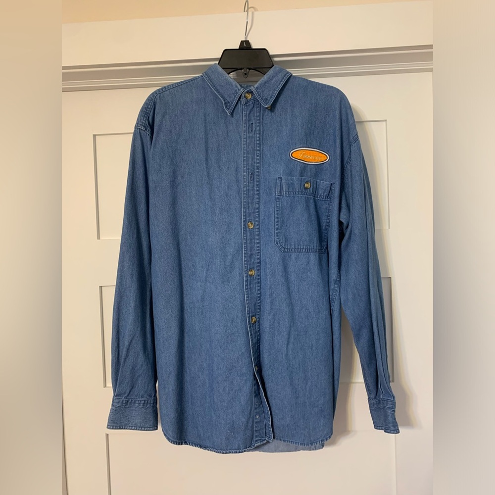 Tennessee Volunteers Vintage Denim Shirt